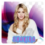 shakira all songs - audio,vide android application logo